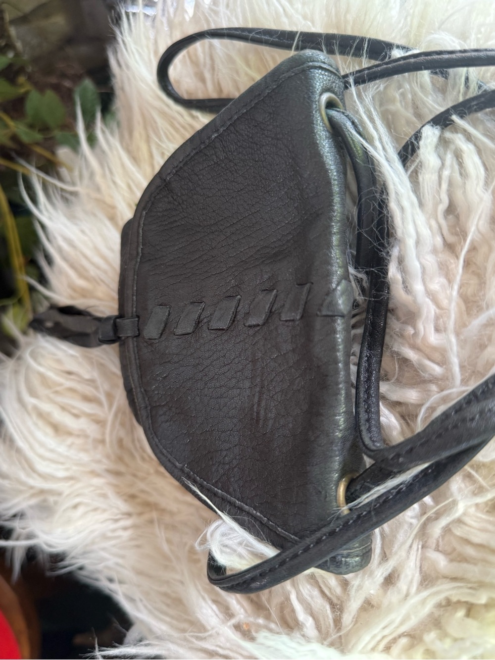 Hobo international Black Leather Crossbody Bag with Tassel - Picture 7 of 9